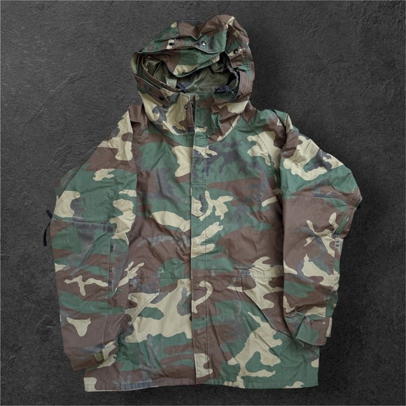 Tennessee Apparel Corp. Other - US Military ECWCS Gen 1 Woodland Large Camo Gore-Tex Parka Tennessee Apparel